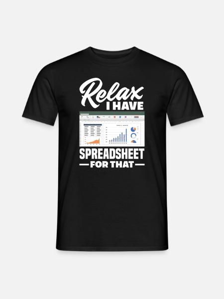 Lustiges Steuerberater Buchhalter Geschenk - Männer T-Shirt - Schwarz