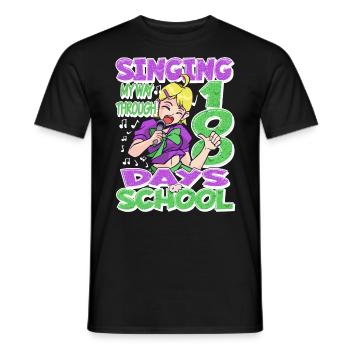 100. Tag Der Schulgesundkostüm 100 Schultage - Männer T-Shirt - Schwarz - Vorne - AI Model Male 178 light (178cm)