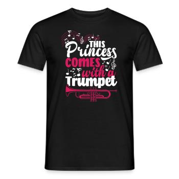 Trompete Trompeter Trompeten Spieler - Männer T-Shirt - Schwarz - Vorne - AI Model Male 178 light (178cm)