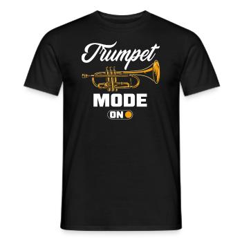 Trompete Trompeter Trompeten Spieler - Männer T-Shirt - Schwarz - Vorne - AI Model Male 178 light (178cm)