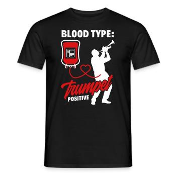 Trompete Trompeter Trompeten Spieler - Männer T-Shirt - Schwarz - Vorne - AI Model Male 178 light (178cm)
