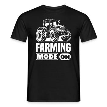 Lustiges Bauer Bauernhof Landwirt Geschenk - Männer T-Shirt - Schwarz - Vorne - AI Model Male 178 light (178cm)