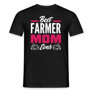 Lustiges Bauer Bauernhof Landwirt Geschenk - Männer T-Shirt - Schwarz - Vorne - AI Model Male 178 light (178cm)
