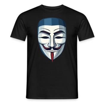 Cybersécurité Art Hacking Amateur Informatique Nerd - T-shirt homme - noir - Devant - AI Model Male 178 light (178cm)