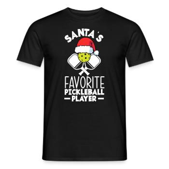 Lustiges Pickleball Geschenk - Männer T-Shirt - Schwarz - Vorne - AI Model Male 178 light (178cm)
