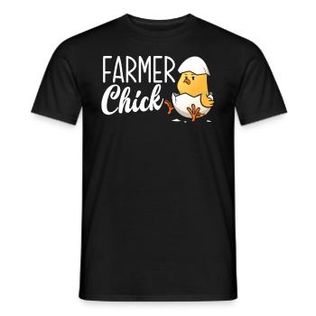Lustiges Bauer Bauernhof Landwirt Geschenk - Männer T-Shirt - Schwarz - Vorne - AI Model Male 178 light (178cm)