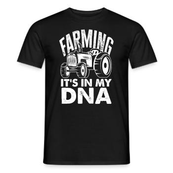 Lustiges Bauer Bauernhof Landwirt Geschenk - Männer T-Shirt - Schwarz - Vorne - AI Model Male 178 light (178cm)
