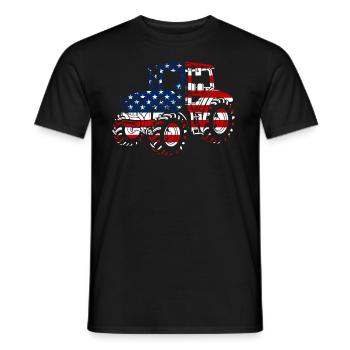 Lustiges Bauer Bauernhof Landwirt Geschenk - Männer T-Shirt - Schwarz - Vorne - AI Model Male 178 light (178cm)