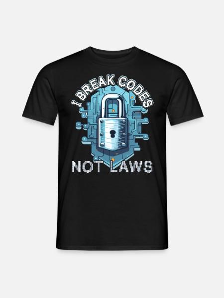 Ethischer Hacking -Analyst Ethische - Männer T-Shirt - Schwarz