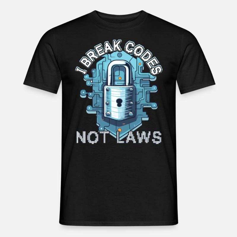 Ethical Hacking Analyst Ethical - Men's T-Shirt - black