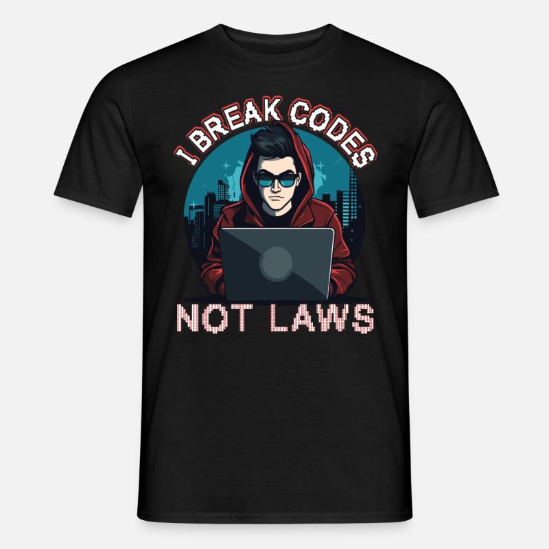 Ethischer Hacking -Analyst Ethische - Männer T-Shirt - Schwarz