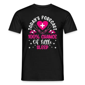 Drôle Psychiatrique - T-shirt homme - noir - Devant - AI Model Male 178 light (178cm)