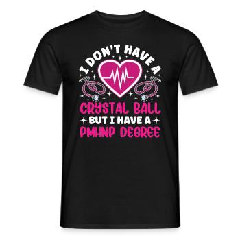 Soins infirmiers psychiatriquesPsychiatrique - T-shirt homme - noir - Devant - AI Model Male 178 light (178cm)