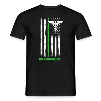 Apothecary Apothecary Apothecary Pharmacy Gift - Men's T-Shirt - black - Front - AI Model Male 178 light (178cm)