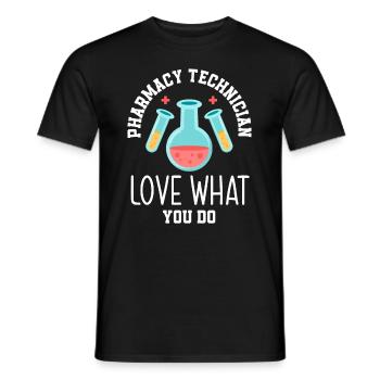 Apothecary Apothecary Apothecary Pharmacy Gift - Men's T-Shirt - black - Front - AI Model Male 178 light (178cm)