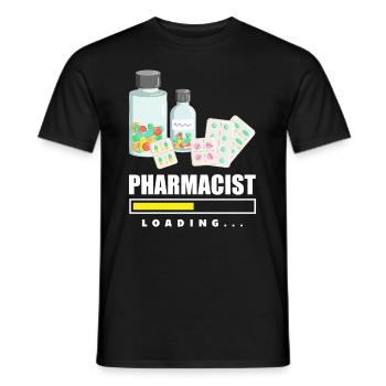 Apothecary Apothecary Apothecary Pharmacy Gift - Men's T-Shirt - black - Front - AI Model Male 178 light (178cm)
