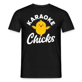 Chanteur de karaoké Chanteur de karaoké Musique - T-shirt homme - noir - Devant - AI Model Male 178 light (178cm)