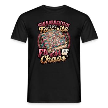 Mädchen Scrapbooking Enthusiast Scrapbook - Männer T-Shirt - Schwarz - Vorne - AI Model Male 178 light (178cm)