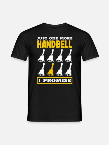Chormusikinstrument Handglocke - Männer T-Shirt - Schwarz