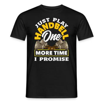 Choral Musical Instrument Hand Bell - Men's T-Shirt - black - Front - AI Model Male 178 light (178cm)