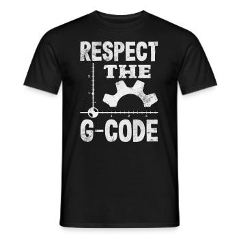 Machiniste CNC drôle - T-shirt homme - noir - Devant - AI Model Male 178 light (178cm)