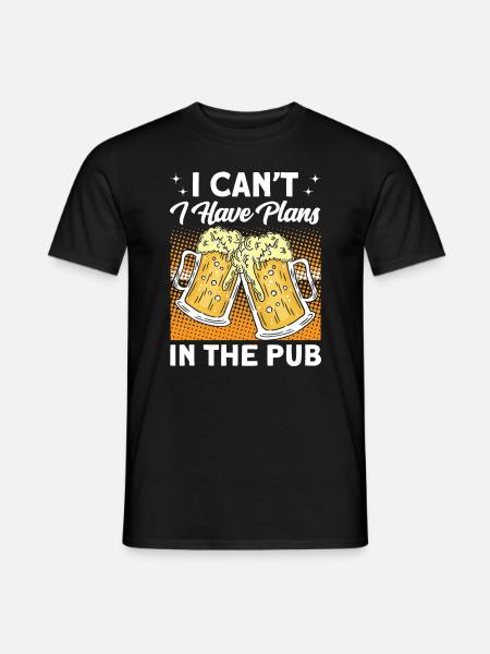 Crawled Pub Crawl Alcohol Drinking - Männer T-Shirt - Schwarz