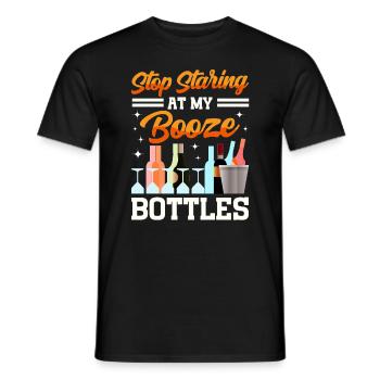 Crawled Pub Crawl Alcohol Drinking - Männer T-Shirt - Schwarz - Vorne - AI Model Male 178 light (178cm)