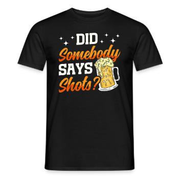 Crawled Pub Crawl Alcohol Drinking - Männer T-Shirt - Schwarz - Vorne - AI Model Male 178 light (178cm)