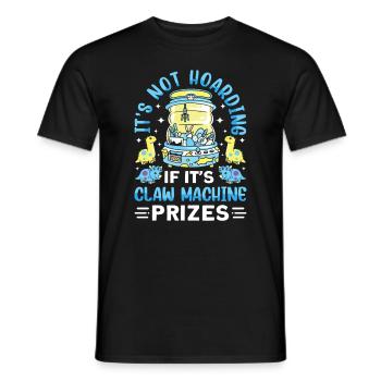 Claw Game Funny Claw Machine - Men's T-Shirt - black - Front - AI Model Male 178 light (178cm)