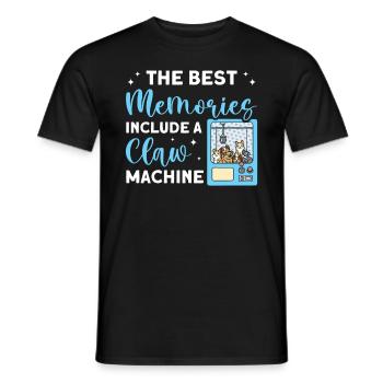 Claw Game Funny Claw Machine - Men's T-Shirt - black - Front - AI Model Male 178 light (178cm)