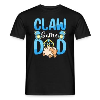 Claw Game Funny Claw Machine - Men's T-Shirt - black - Front - AI Model Male 178 light (178cm)