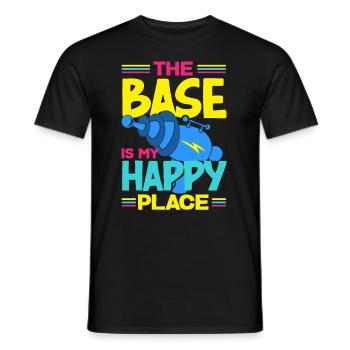Indoor-laser-tag-party-outfit lasertag - Männer T-Shirt - Schwarz - Vorne - AI Model Male 178 light (178cm)