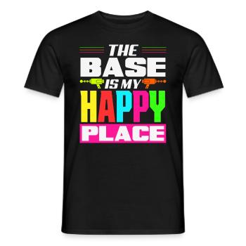 Indoor-laser-tag-party-outfit lasertag - Männer T-Shirt - Schwarz - Vorne - AI Model Male 178 light (178cm)