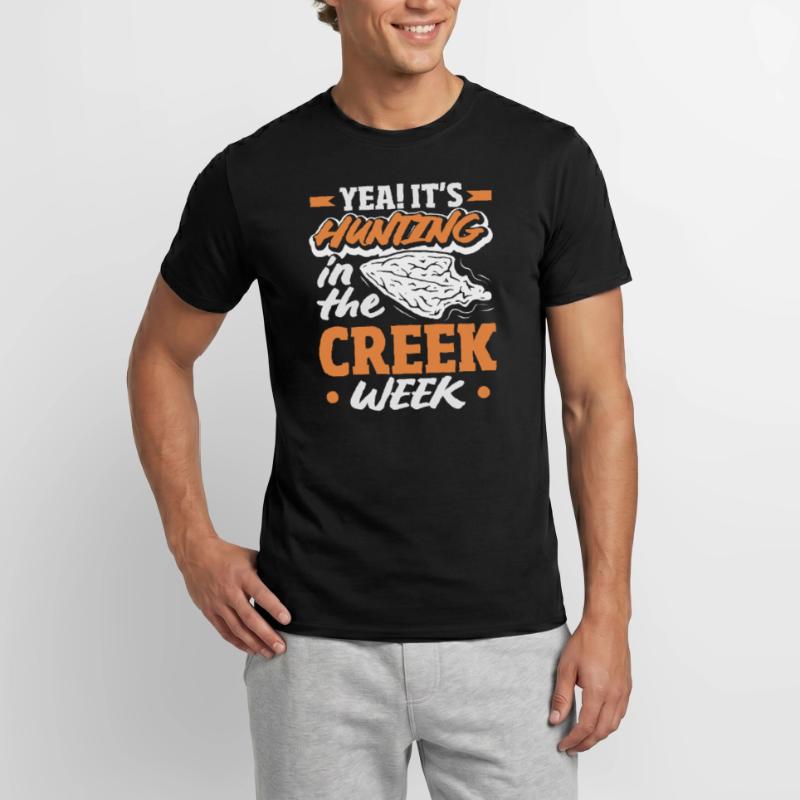 Pointe de flèche Chasseur Tir à l’arc Pointe de flèche T-shirt homme