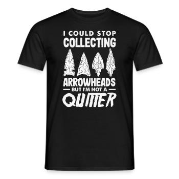 Arrowhead Hunter Archery Arrowhead - Men's T-Shirt - black - Front - AI Model Male 178 light (178cm)