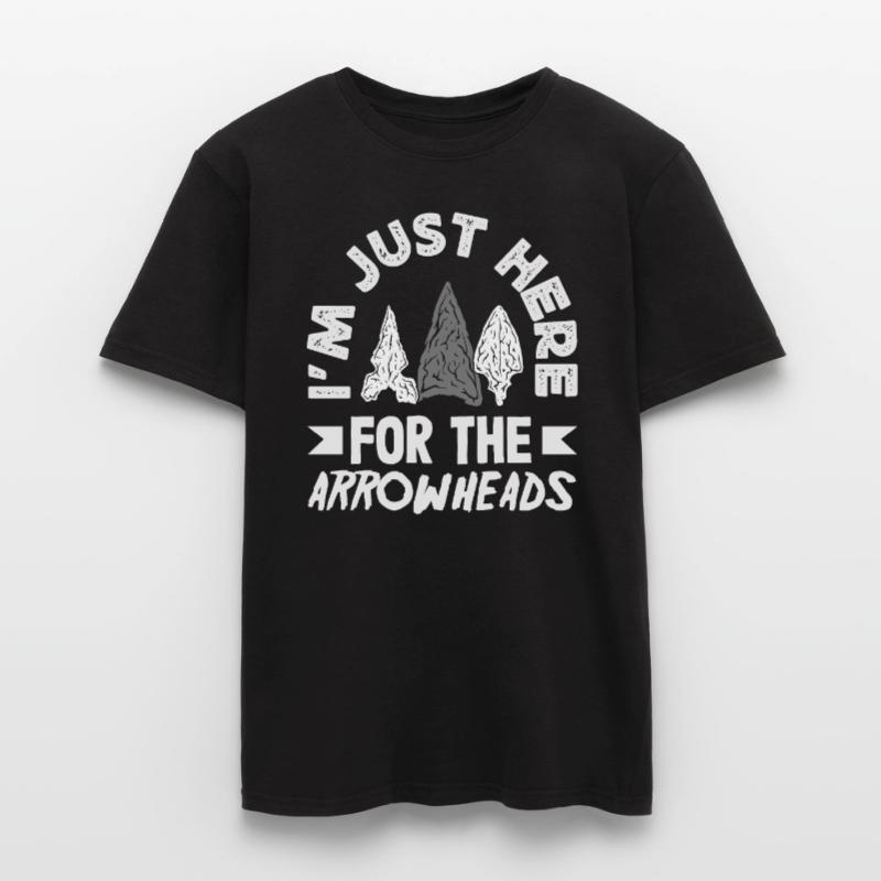 Pointe de flèche Chasseur Tir à l’arc Pointe de flèche T-shirt homme
