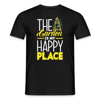 Jardinier, Jardinier, Jardinier, Jardinier Amateur, Plantes - T-shirt homme - noir - Devant - AI Model Male 178 light (178cm)