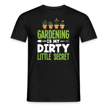 Jardinier, Jardinier, Jardinier, Jardinier Amateur, Plantes - T-shirt homme - noir - Devant - AI Model Male 178 light (178cm)
