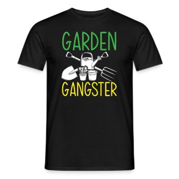Jardinier, Jardinier, Jardinier, Jardinier Amateur, Plantes - T-shirt homme - noir - Devant - AI Model Male 178 light (178cm)
