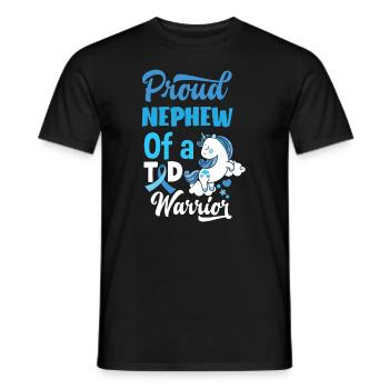 T1D Diabetes Typ 1 Diabetiker Geschenk - Männer T-Shirt - Schwarz - Vorne - AI Model Male 178 light (178cm)
