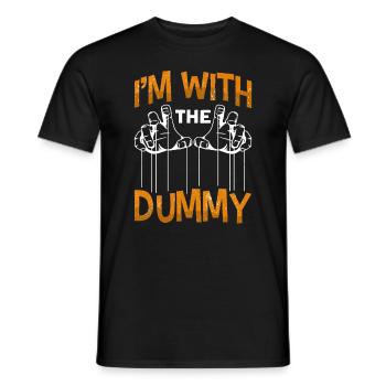 Puppeteer, puppeteer - Men's T-Shirt - black - Front - AI Model Male 178 light (178cm)