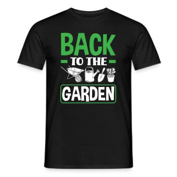 Jardinier, Jardinier, Jardinier, Jardinier Amateur, Plantes - T-shirt homme - noir - Devant - AI Model Male 178 light (178cm)