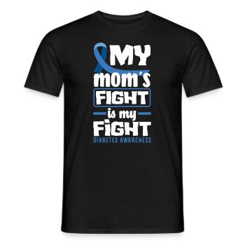 Cadeau pour diabétiques de type 1 pour diabétiques de type 1 - T-shirt homme - noir - Devant - AI Model Male 178 light (178cm)
