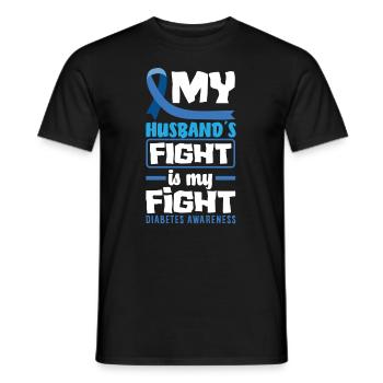 Cadeau pour diabétiques de type 1 pour diabétiques de type 1 - T-shirt homme - noir - Devant - AI Model Male 178 light (178cm)