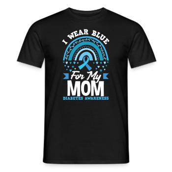 Cadeau pour diabétiques de type 1 pour diabétiques de type 1 - T-shirt homme - noir - Devant - AI Model Male 178 light (178cm)