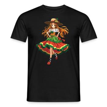 Mexikanische Fiesta Cinco De Mayo - Männer T-Shirt - Schwarz - Vorne - AI Model Male 178 light (178cm)