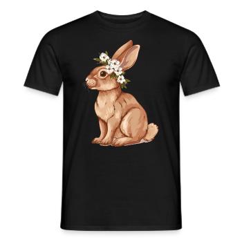 Easter Eostre Pagan Spring - Men's T-Shirt - black - Front - AI Model Male 178 light (178cm)
