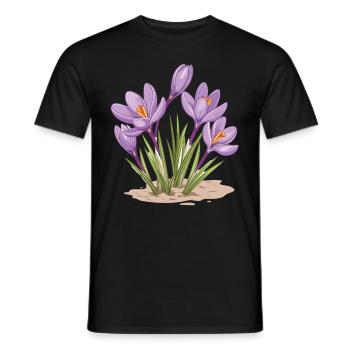 Easter Eostre Pagan Spring - Men's T-Shirt - black - Front - AI Model Male 178 light (178cm)