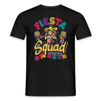 Fiesta mexicaine Cinco De Mayo - T-shirt homme - noir - Devant - AI Model Male 178 light (178cm)