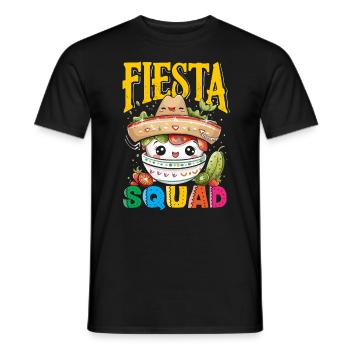 Fiesta mexicaine Cinco De Mayo - T-shirt homme - noir - Devant - AI Model Male 178 light (178cm)
